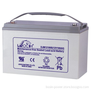 12V/100ah Maintenance-Free Sealed Lead-Acid Battery